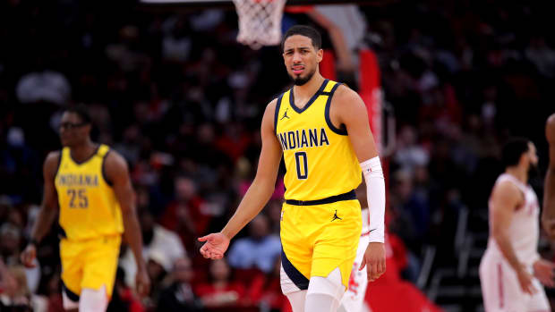 Indiana Pacers guard Tyrese Haliburton